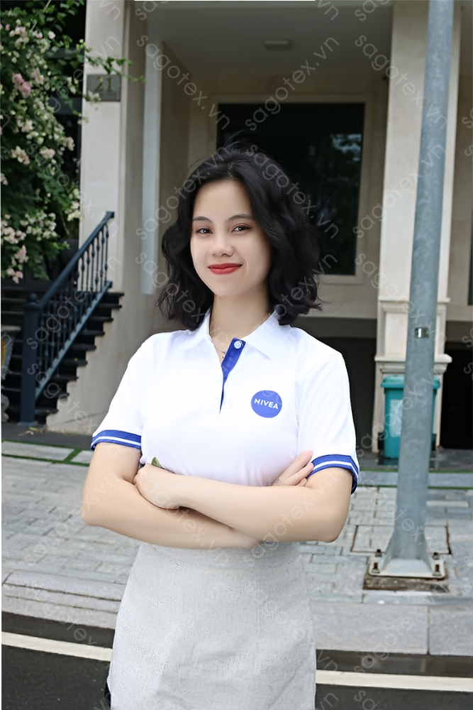 Vải may áo thun đồng phục cao cấp HCM