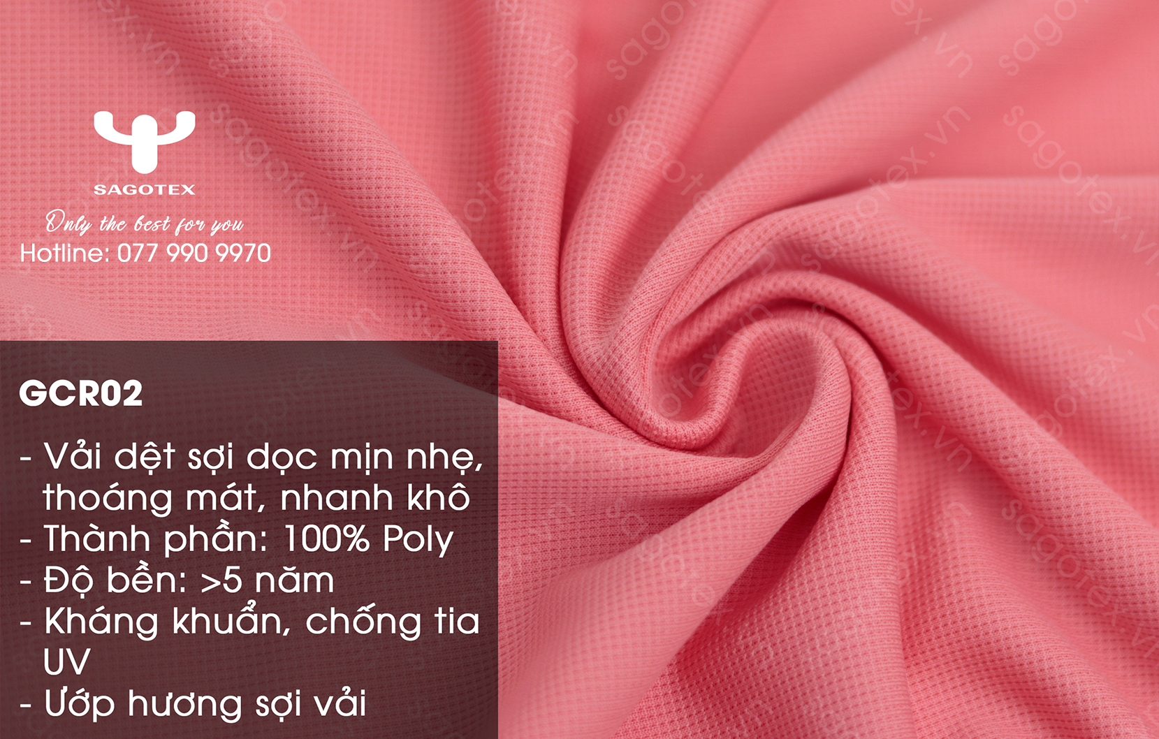 Vải may áo thun đồng phục cao cấp HCM