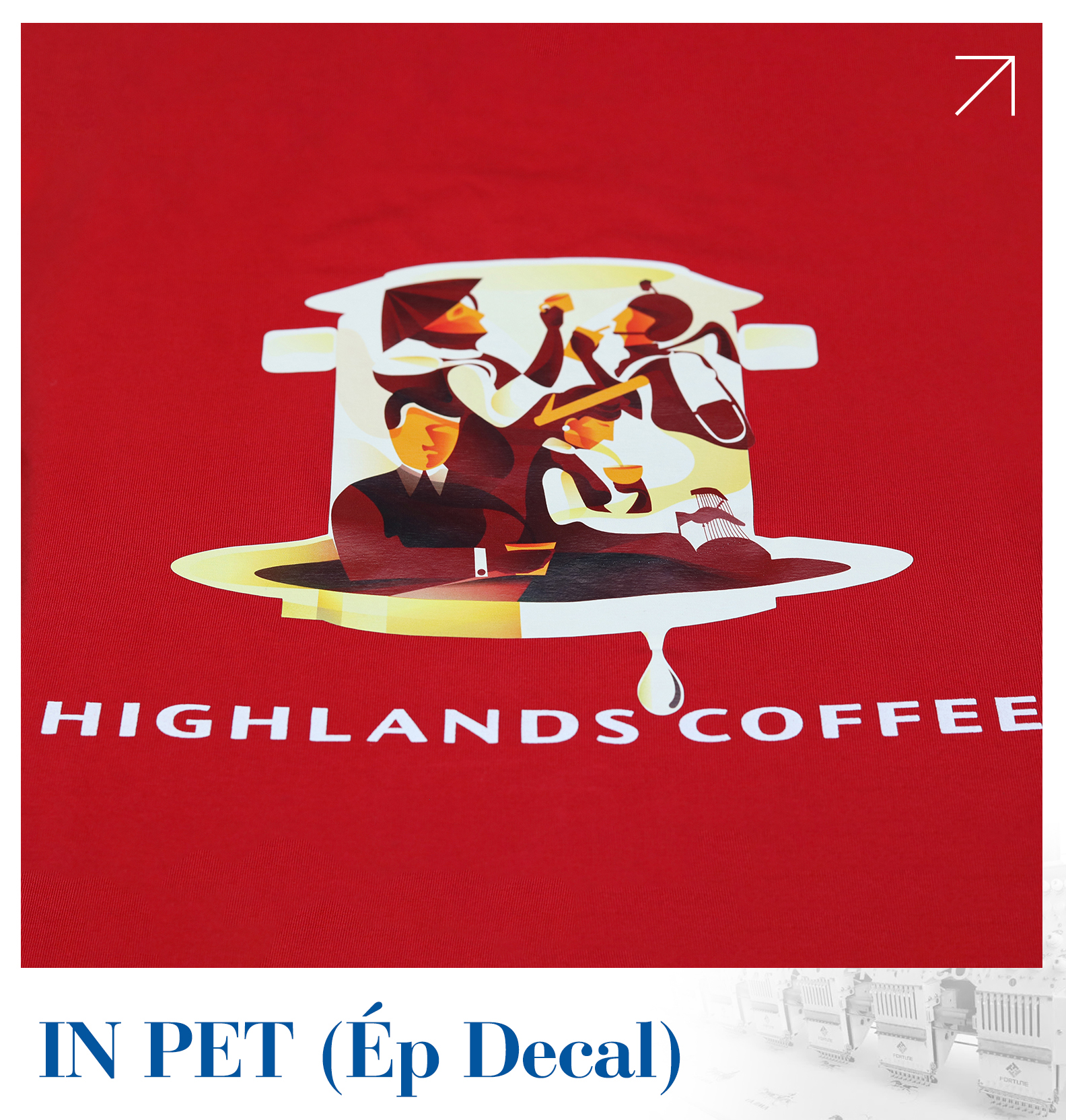 chọn vải phù hợp với in decal